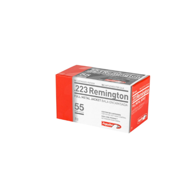 Munición 223 Rem Águila 55grs solido