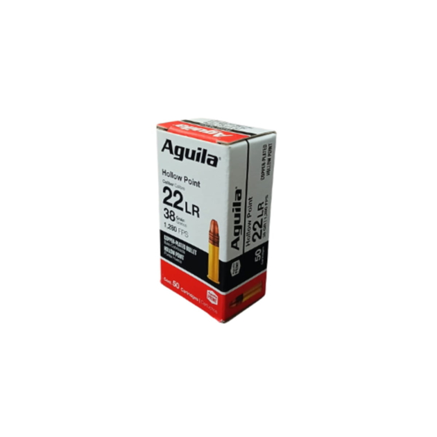 Munición .22Lr Águila 38 Grs Expansivo